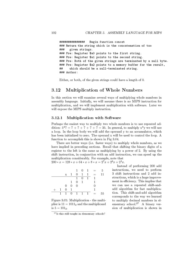 Computer Organization with MIPS - Page 102